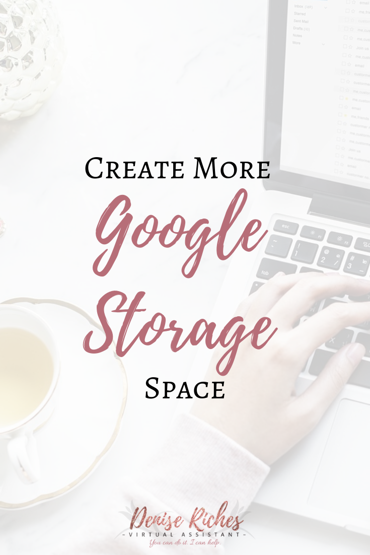 Create More Google Drive Storage Space
